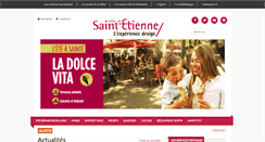 Desktop Screenshot of mairie-st-etienne.fr